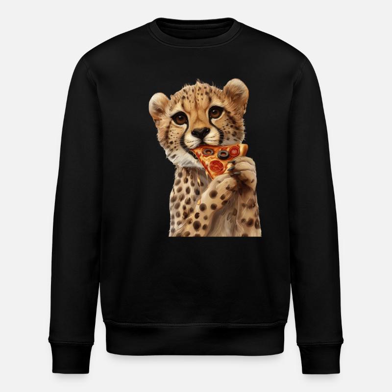 Guépard - Sweat bio ROLLER Stanley/Stella Unisexe - noir