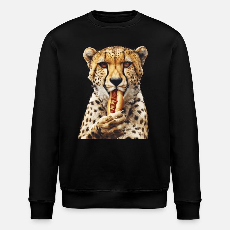 Gepard - Stanley/Stella Unisex Bio-Sweatshirt ROLLER - Schwarz