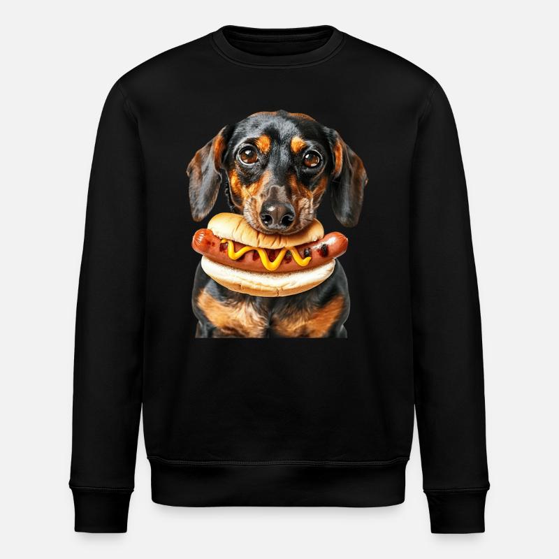 Chien - Sweat bio ROLLER Stanley/Stella Unisexe - noir