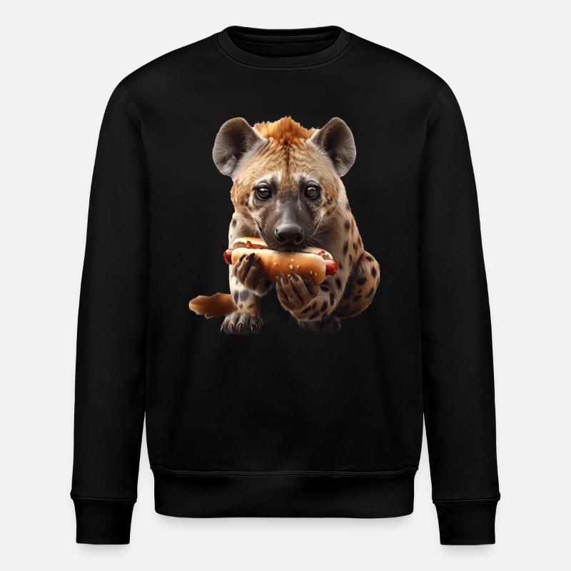 Hyäne - Stanley/Stella Unisex Bio-Sweatshirt ROLLER - Schwarz