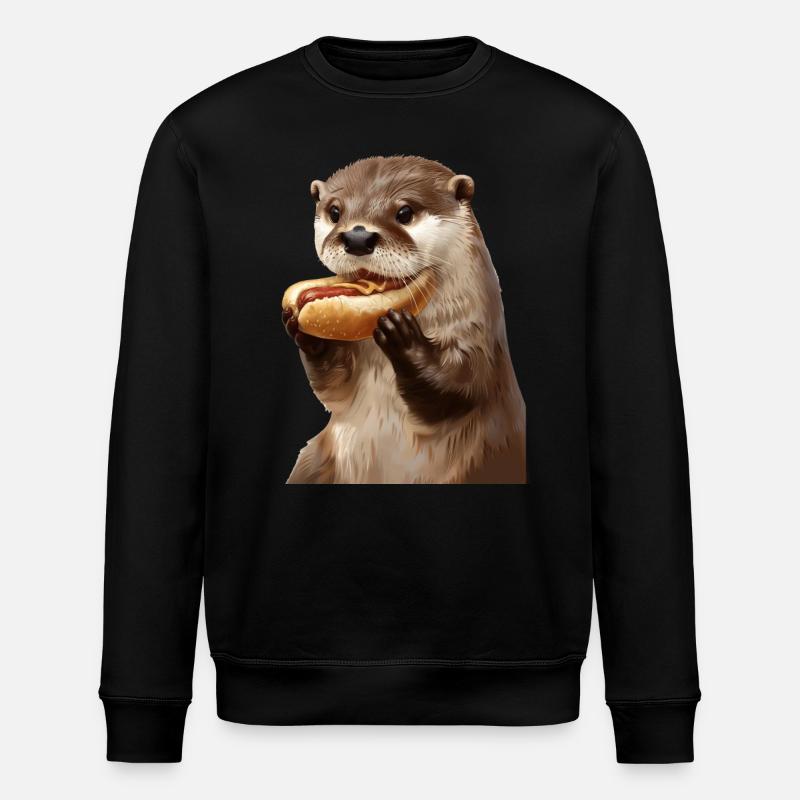 Otter - Stanley/Stella Unisex Bio-Sweatshirt ROLLER - Schwarz