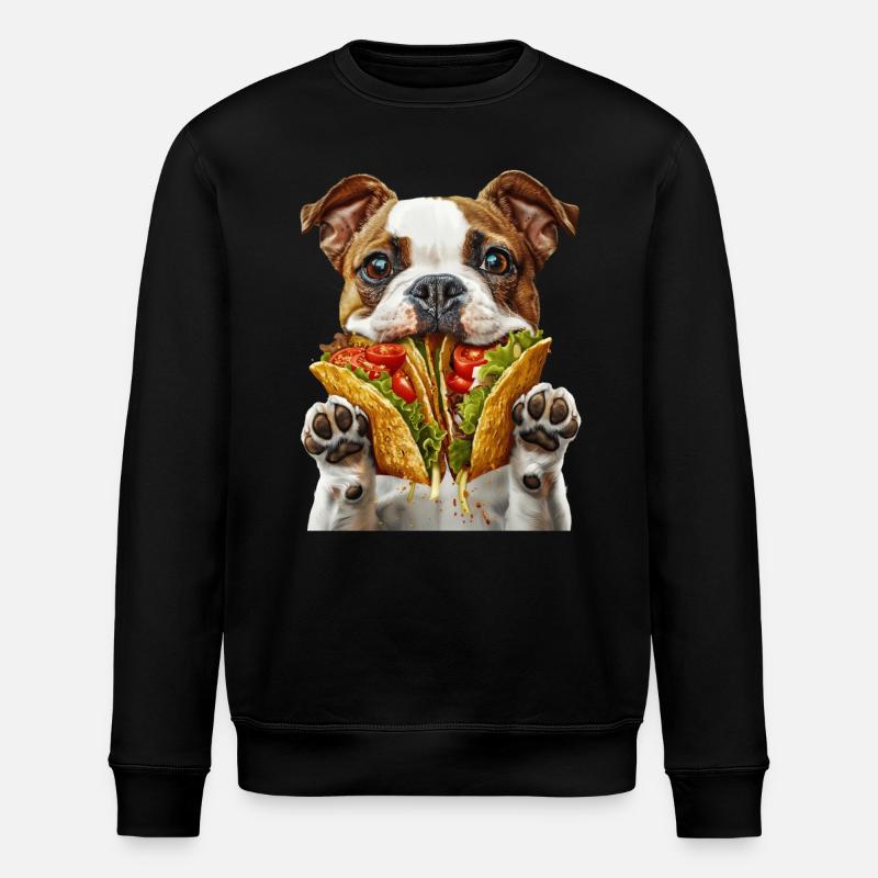 Chien - Sweat bio ROLLER Stanley/Stella Unisexe - noir