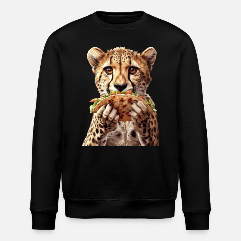 Guépard - Sweat bio ROLLER Stanley/Stella Unisexe - noir