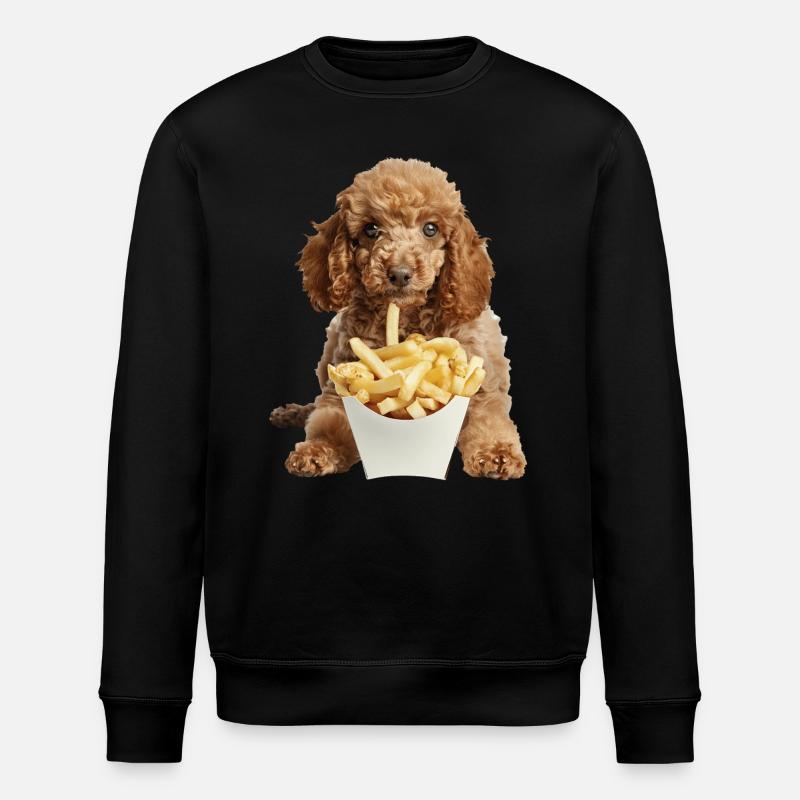 Pudel - Stanley/Stella Unisex Bio-Sweatshirt ROLLER - Schwarz