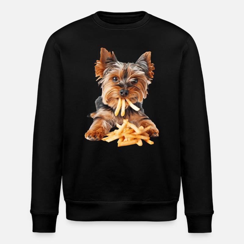 Yorkshire Terrier - Sweat bio ROLLER Stanley/Stella Unisexe - noir