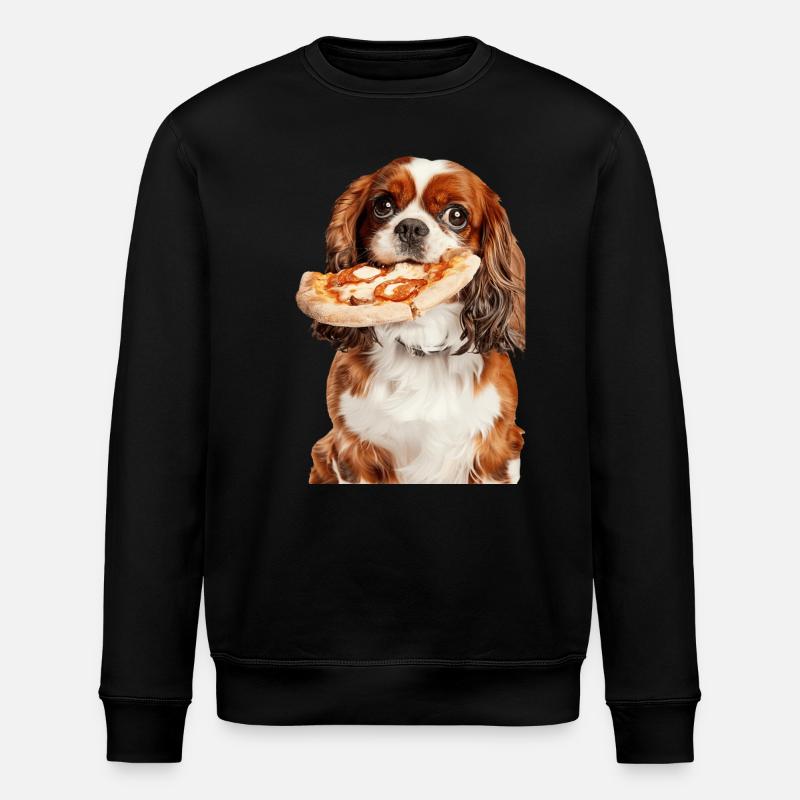 Cavalier King Spaniel - Sweat bio ROLLER Stanley/Stella Unisexe - noir