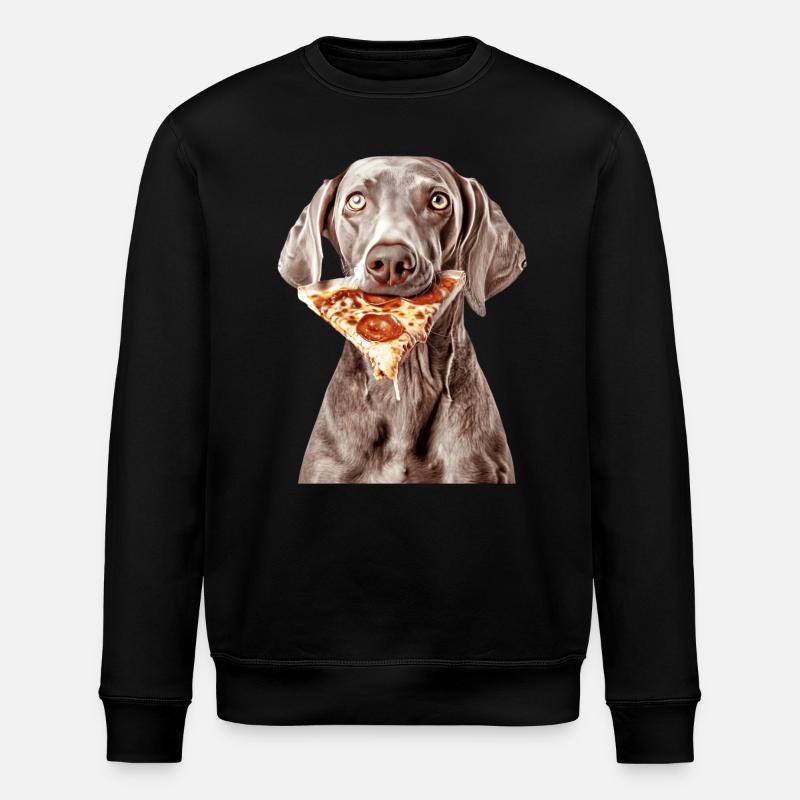 Weimaraner - Sweat bio ROLLER Stanley/Stella Unisexe - noir
