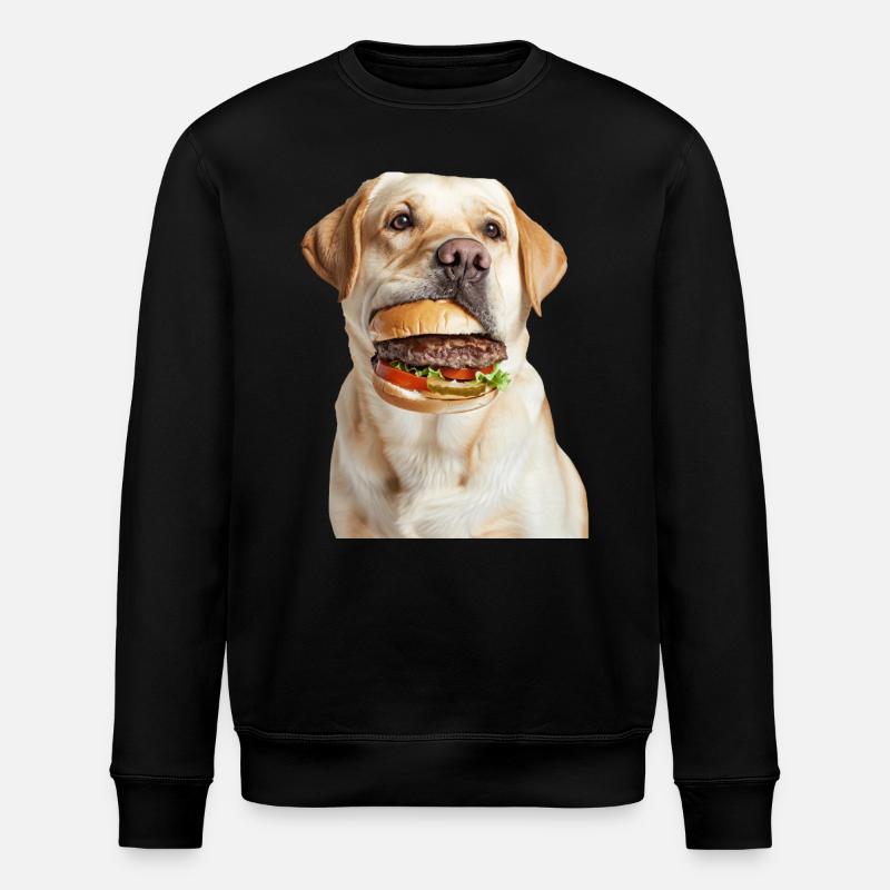 Labrador Retriever - Stanley/Stella Unisex Bio-Sweatshirt ROLLER - Schwarz
