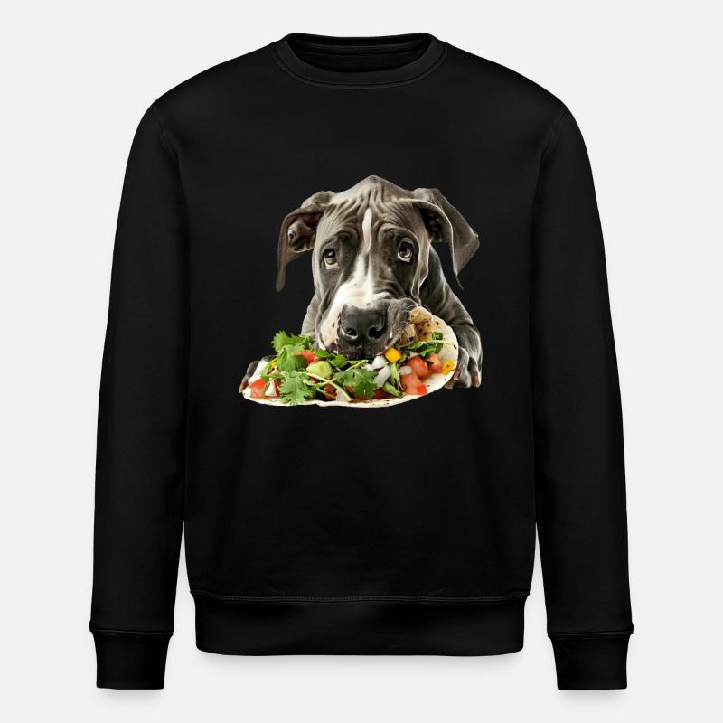 Great Dane - Stanley/Stella ROLLER Unisex Organic Sweatshirt - black