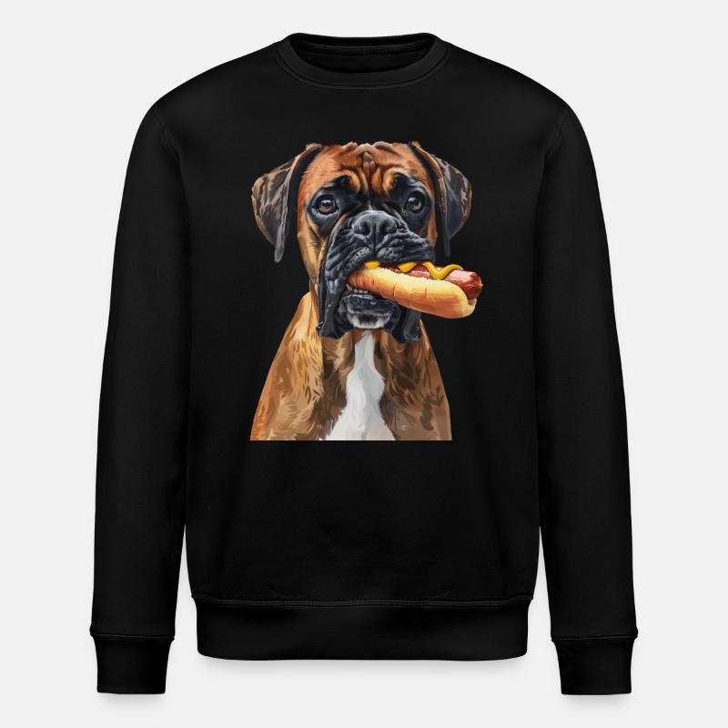 Boxer - Stanley/Stella Unisex Bio-Sweatshirt ROLLER - Schwarz