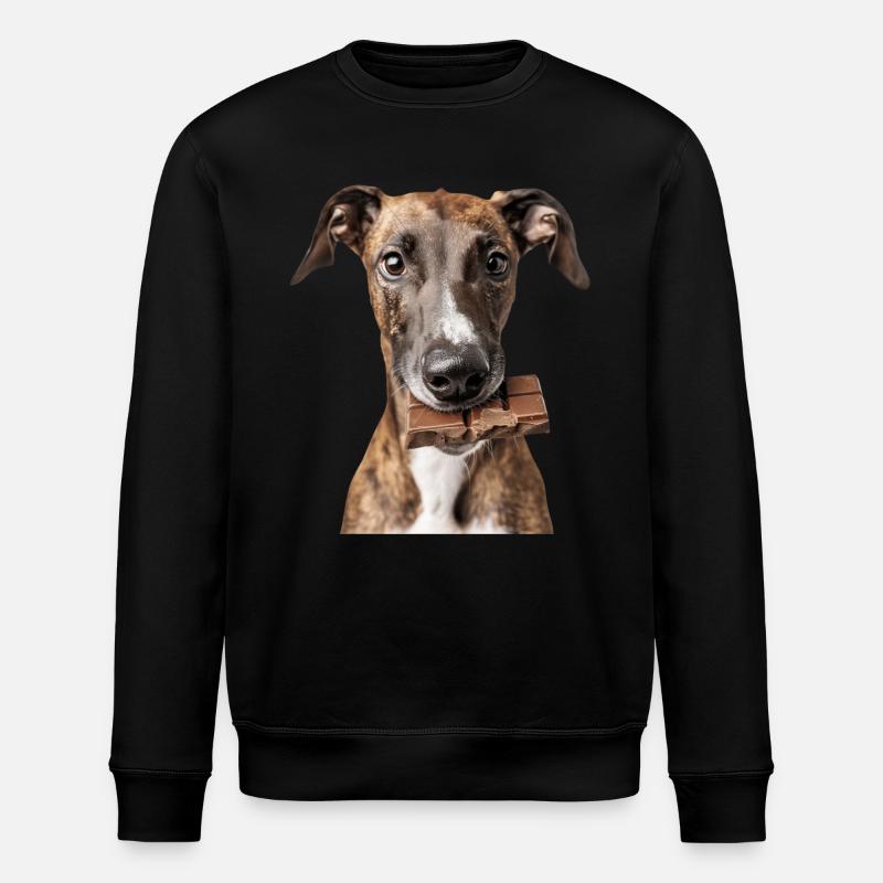 Lévrier - Sweat bio ROLLER Stanley/Stella Unisexe - noir