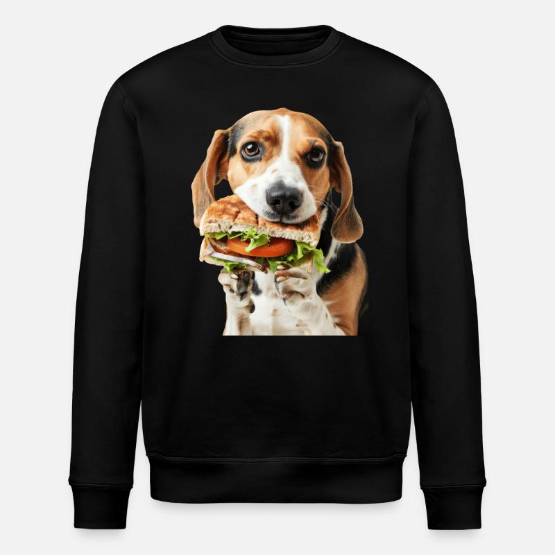 Beagle - Sweat bio ROLLER Stanley/Stella Unisexe - noir