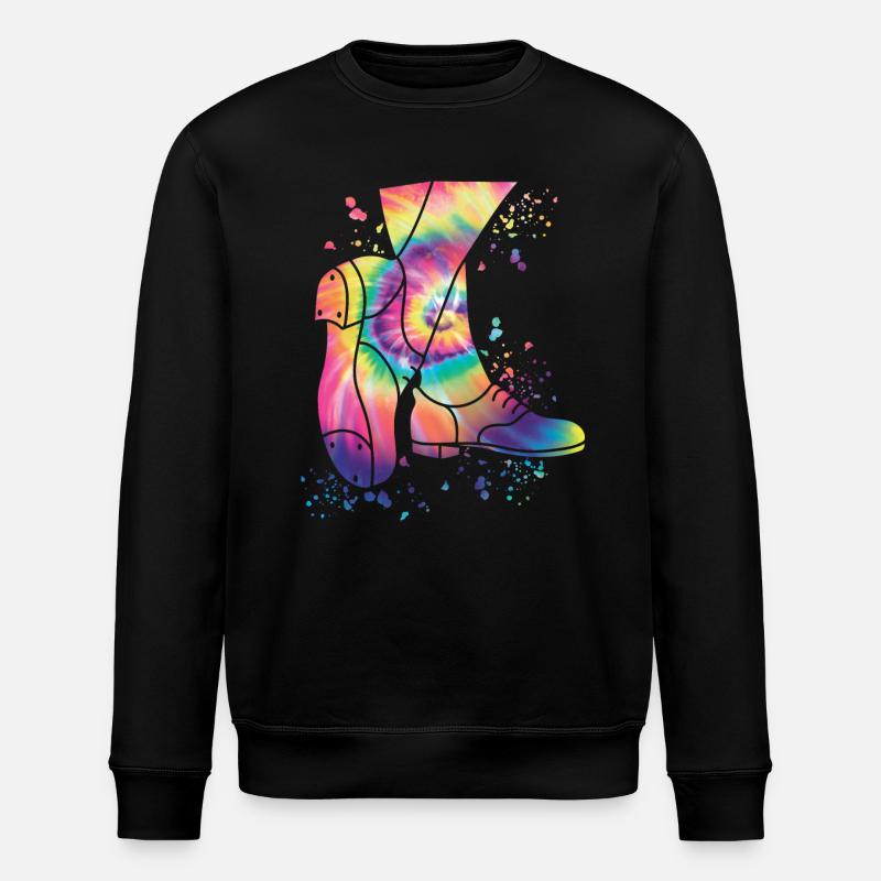 Stepptänzer Stepptanzen Kinder Stepptanz - Stanley/Stella Unisex Bio-Sweatshirt ROLLER - Schwarz
