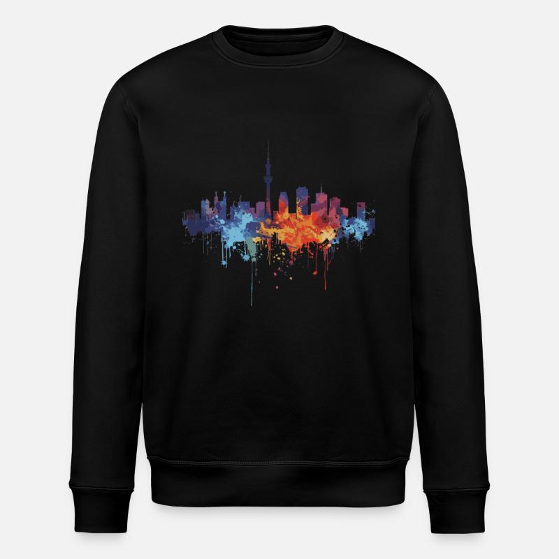 Hiroshima - Sweat bio ROLLER Stanley/Stella Unisexe - noir