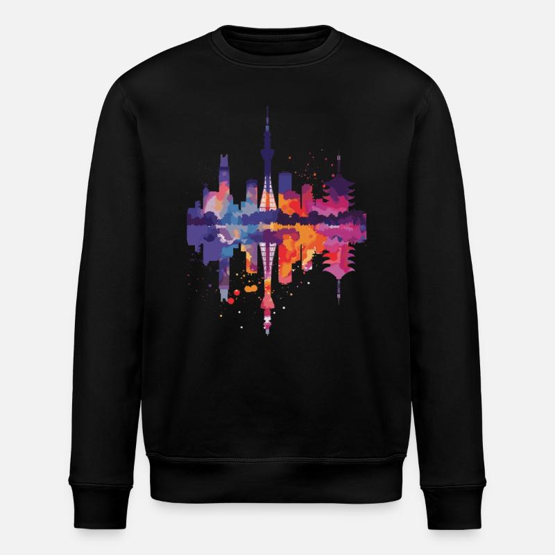 Kurashiki - Stanley/Stella Unisex Bio-Sweatshirt ROLLER - Schwarz
