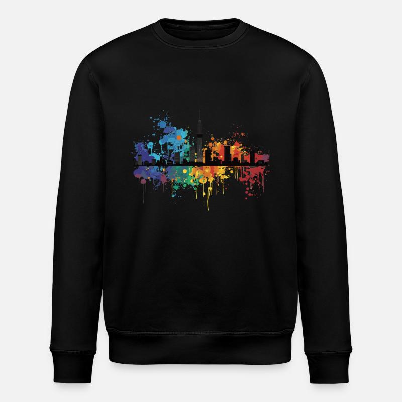 Niihama - Sweat bio ROLLER Stanley/Stella Unisexe - noir