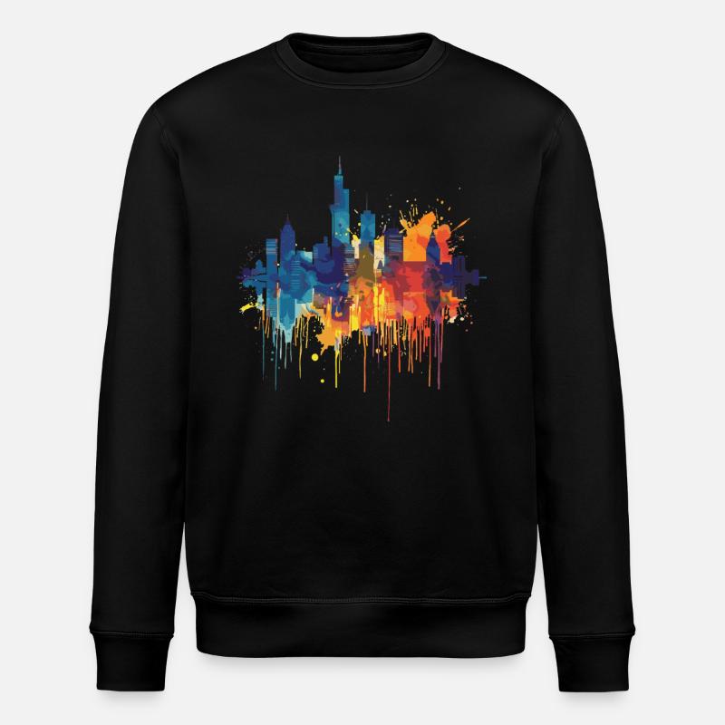 Dijk en Waard - Stanley/Stella Unisex Bio-Sweatshirt ROLLER - Schwarz