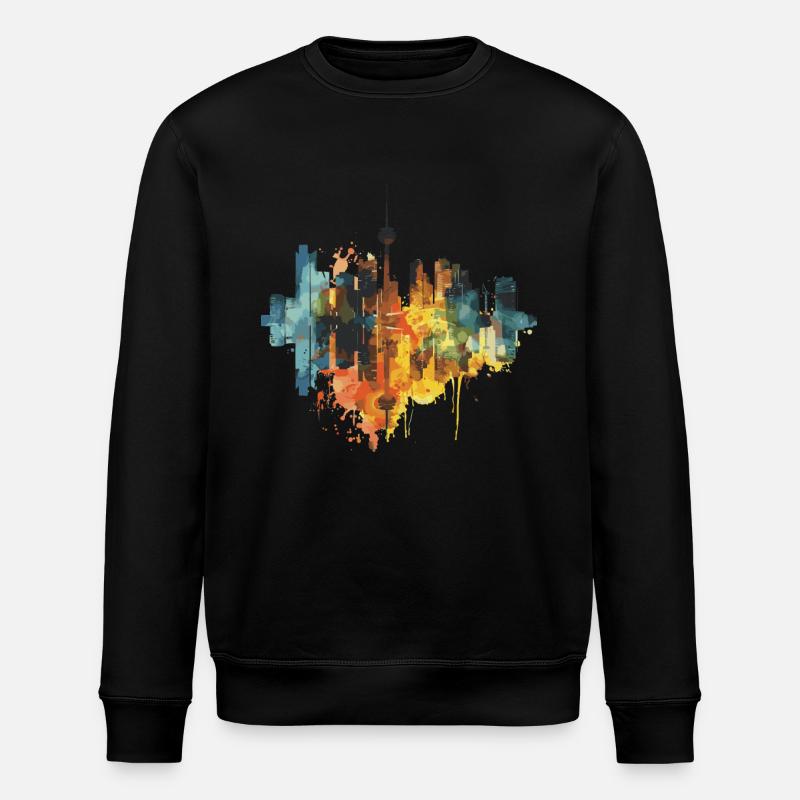 Gooise Meren - Sweat bio ROLLER Stanley/Stella Unisexe - noir