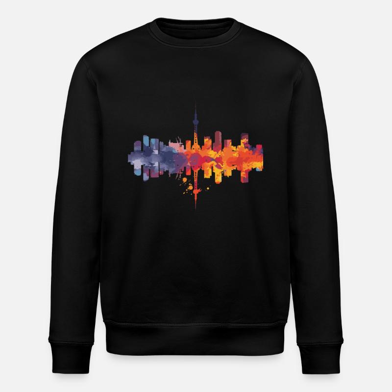 Sagamihara - Stanley/Stella Unisex Bio-Sweatshirt ROLLER - Schwarz