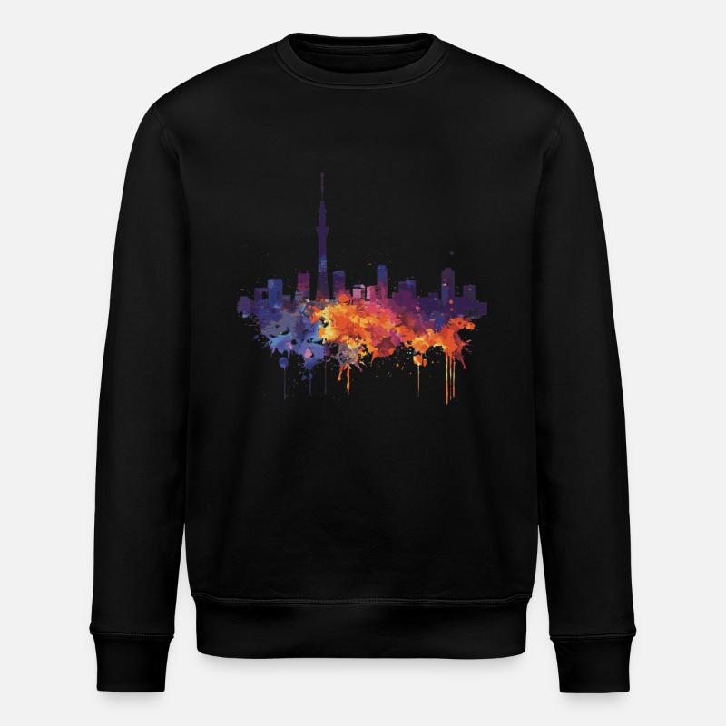 Ōtsu - Stanley/Stella ROLLER Unisex Organic Sweatshirt - black