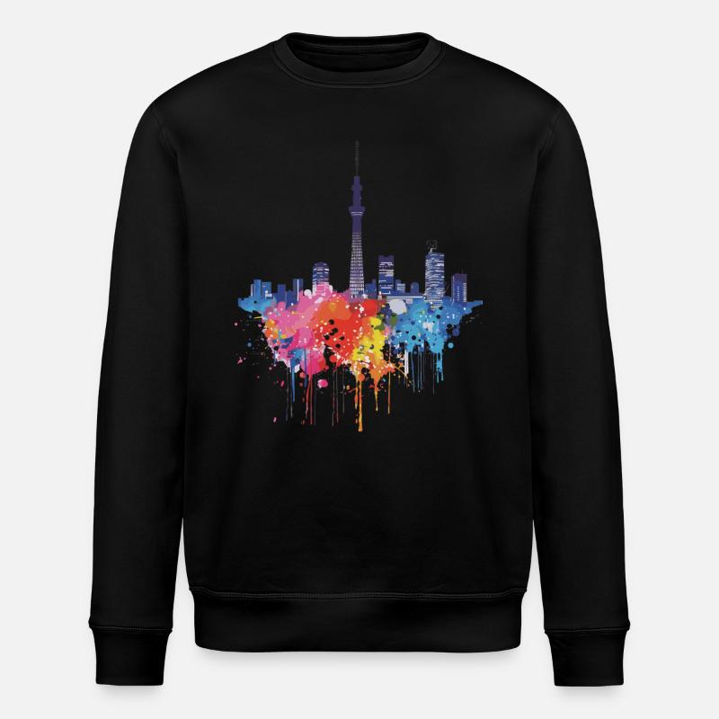 Sano - Stanley/Stella Unisex Bio-Sweatshirt ROLLER - Schwarz
