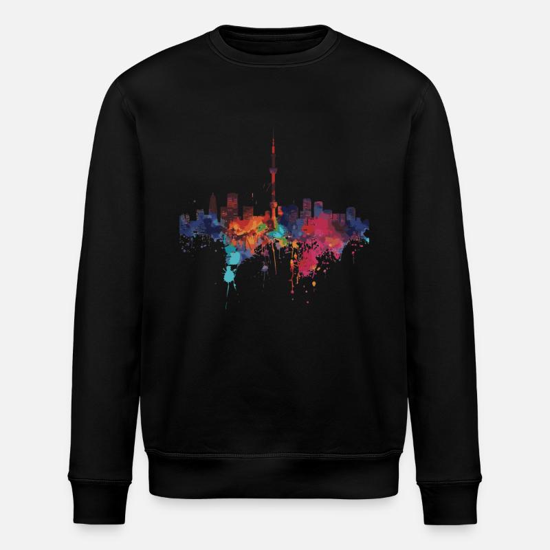 Tsu - Stanley/Stella Unisex Bio-Sweatshirt ROLLER - Schwarz
