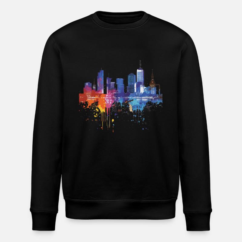 Frise-Sud-Ouest - Sweat bio ROLLER Stanley/Stella Unisexe - noir