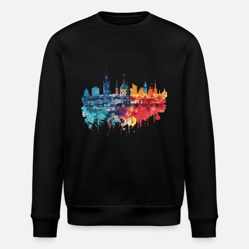 Chełm - Sweat bio ROLLER Stanley/Stella Unisexe - noir