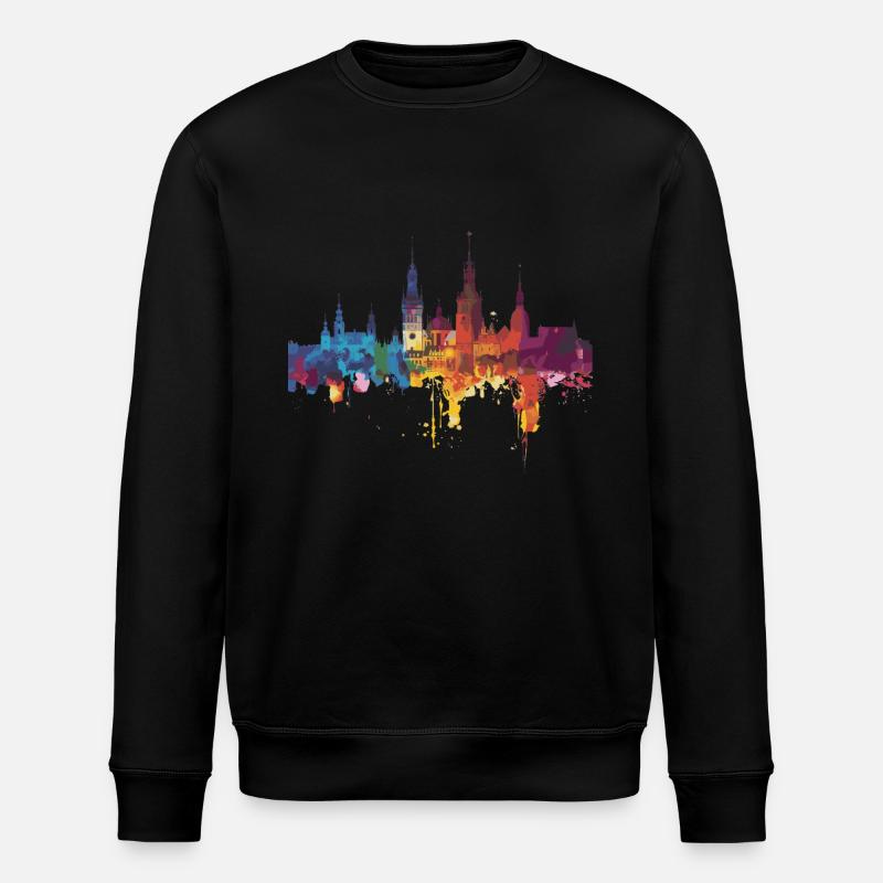 Gleiwitz - Stanley/Stella Unisex Bio-Sweatshirt ROLLER - Schwarz