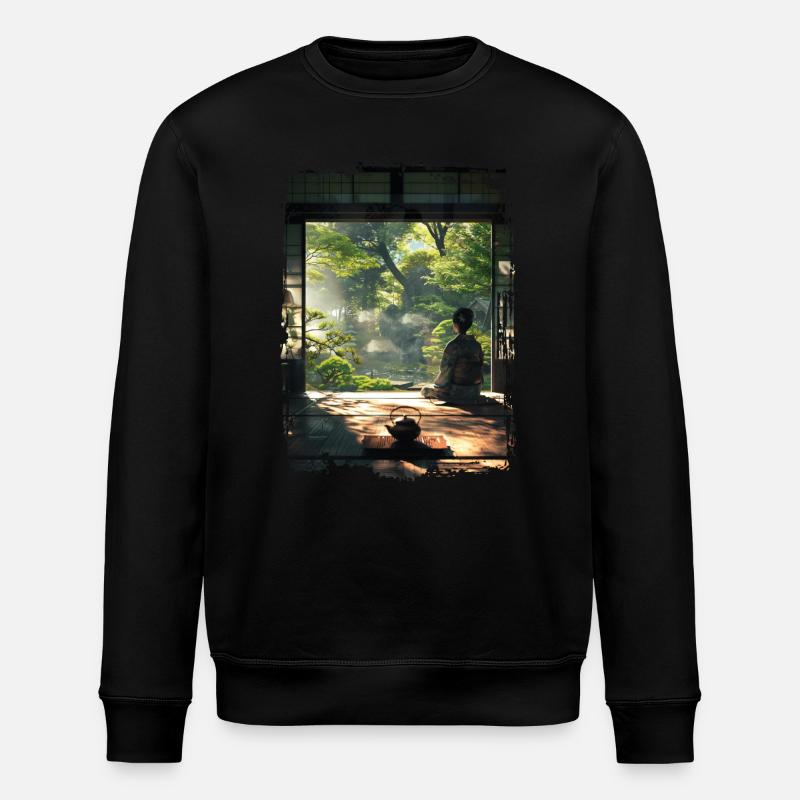 Japan - Stanley/Stella Unisex Bio-Sweatshirt ROLLER - Schwarz