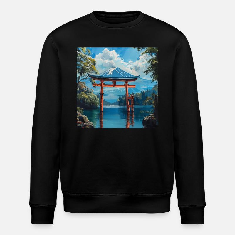 Japan - Stanley/Stella Unisex Bio-Sweatshirt ROLLER - Schwarz