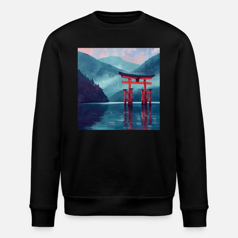 Japan - Stanley/Stella Unisex Bio-Sweatshirt ROLLER - Schwarz