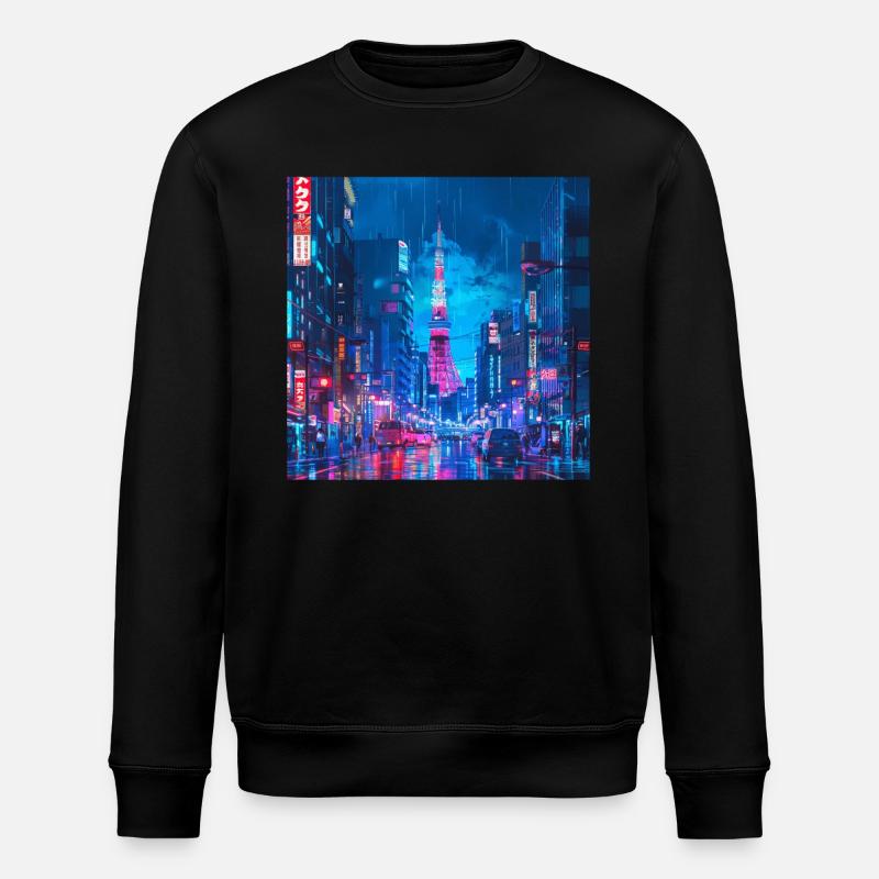 Japan - Stanley/Stella Unisex Bio-Sweatshirt ROLLER - Schwarz