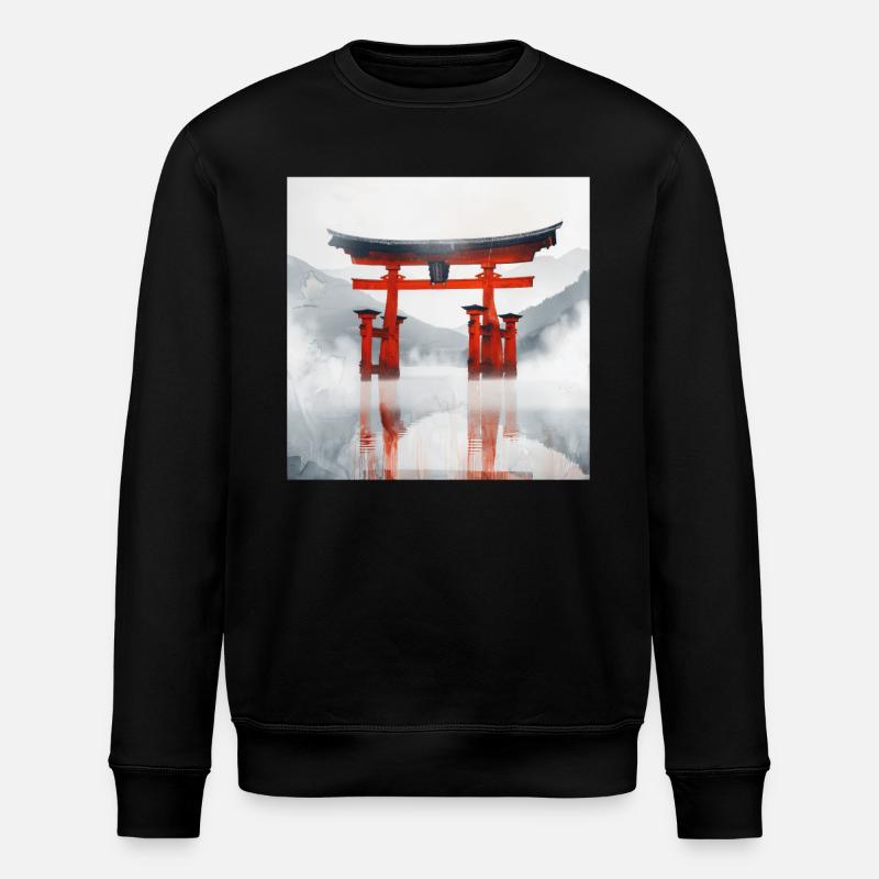 Japan - Stanley/Stella Unisex Bio-Sweatshirt ROLLER - Schwarz