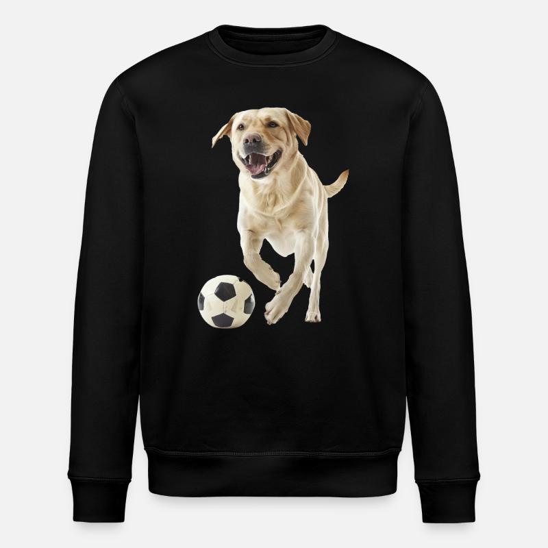 Labrador Retriever - Sweat bio ROLLER Stanley/Stella Unisexe - noir