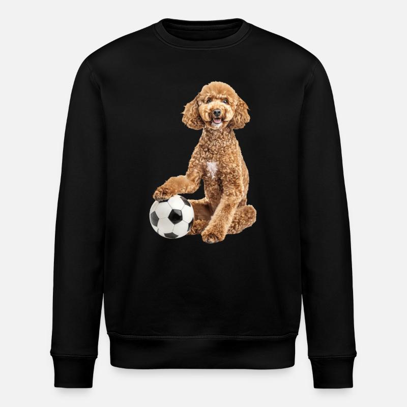 Pudel - Stanley/Stella Unisex Bio-Sweatshirt ROLLER - Schwarz