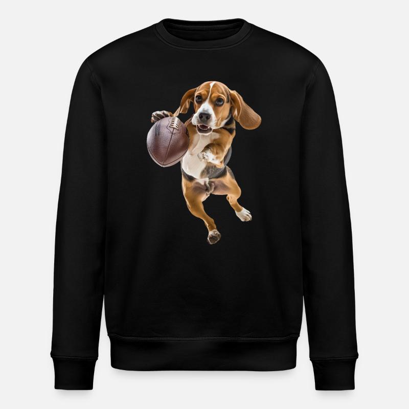 Beagle - Sweat bio ROLLER Stanley/Stella Unisexe - noir