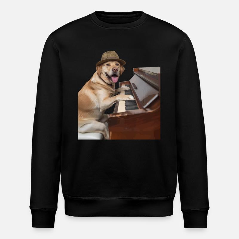 Labrador Retriever - Sweat bio ROLLER Stanley/Stella Unisexe - noir