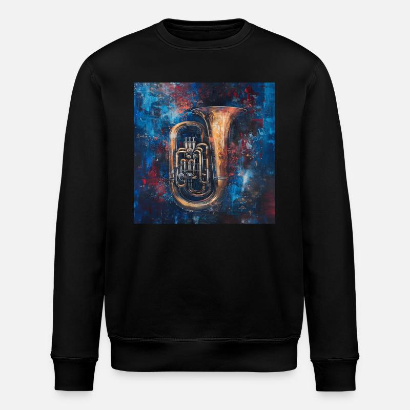 Tuba - Stanley/Stella Unisex Bio-Sweatshirt ROLLER - Schwarz