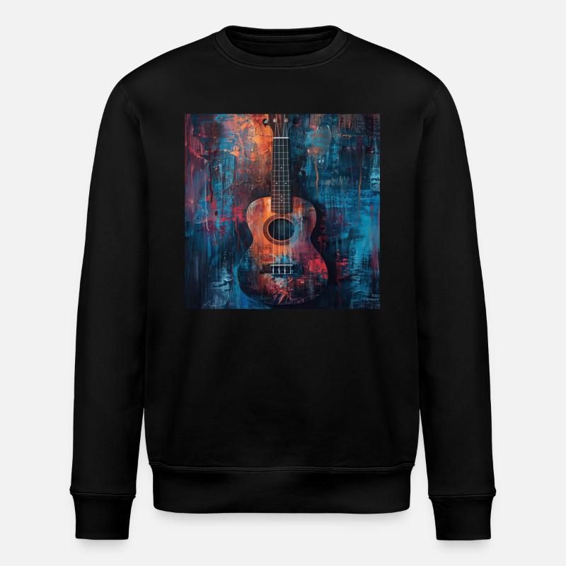 Ukulélé - Sweat bio ROLLER Stanley/Stella Unisexe - noir