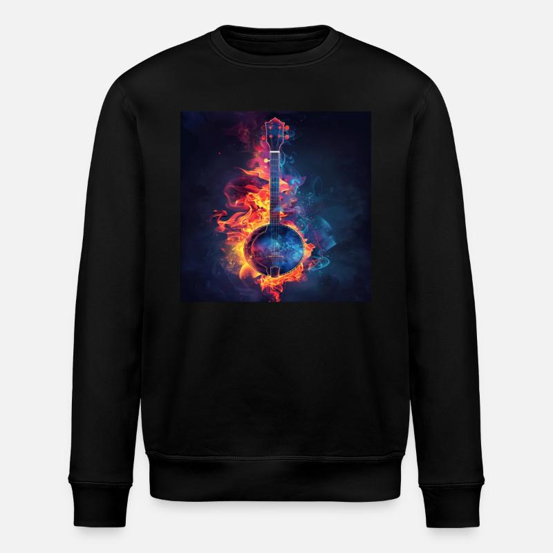 Banjo - Stanley/Stella Unisex Bio-Sweatshirt ROLLER - Schwarz