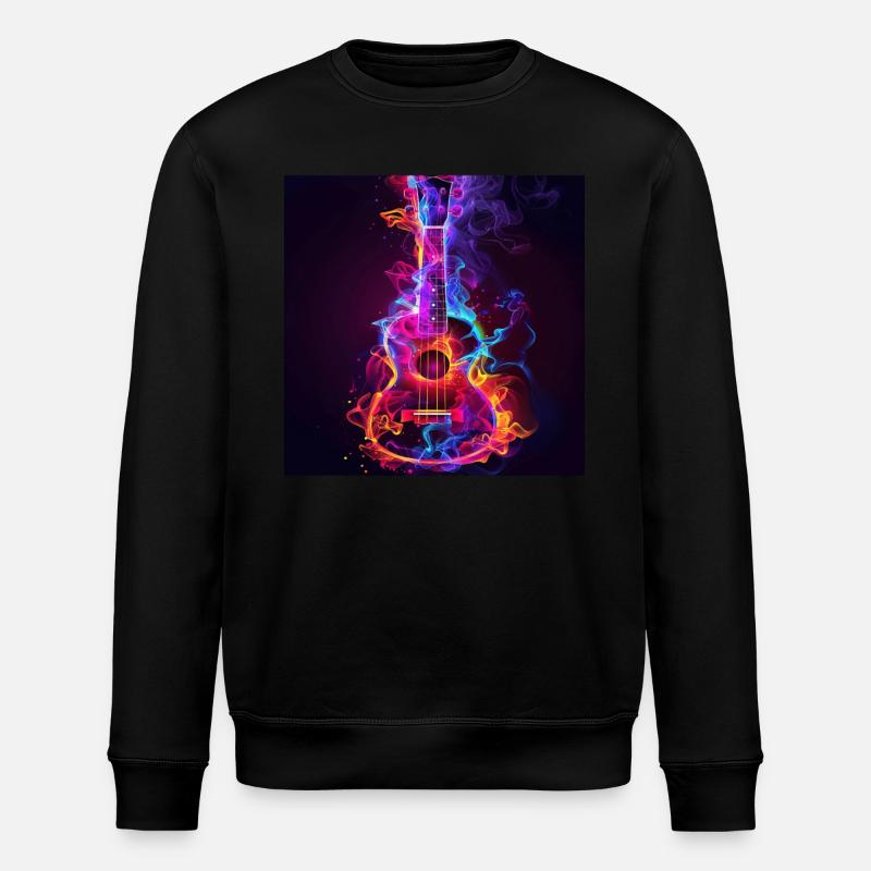 Ukulele - Stanley/Stella Unisex Bio-Sweatshirt ROLLER - Schwarz