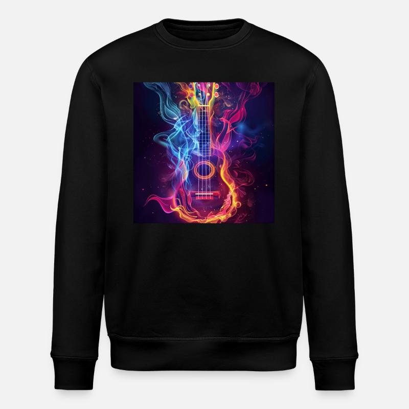 Ukulélé - Sweat bio ROLLER Stanley/Stella Unisexe - noir