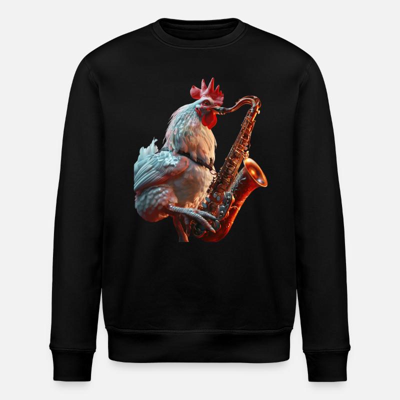 Hahn Saxophone - Sweat bio ROLLER Stanley/Stella Unisexe - noir