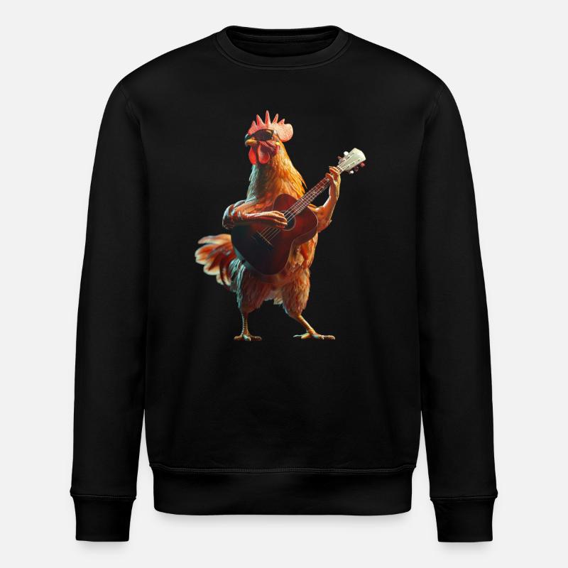 Ukulélé Coq - Sweat bio ROLLER Stanley/Stella Unisexe - noir
