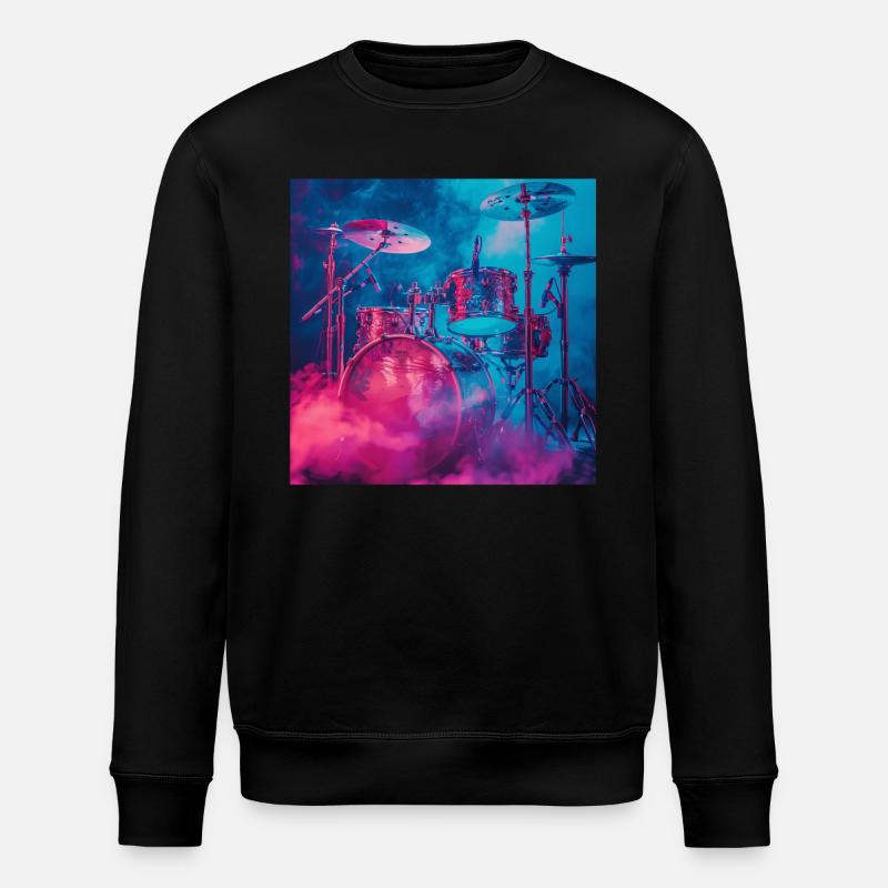 Percussion - Sweat bio ROLLER Stanley/Stella Unisexe - noir