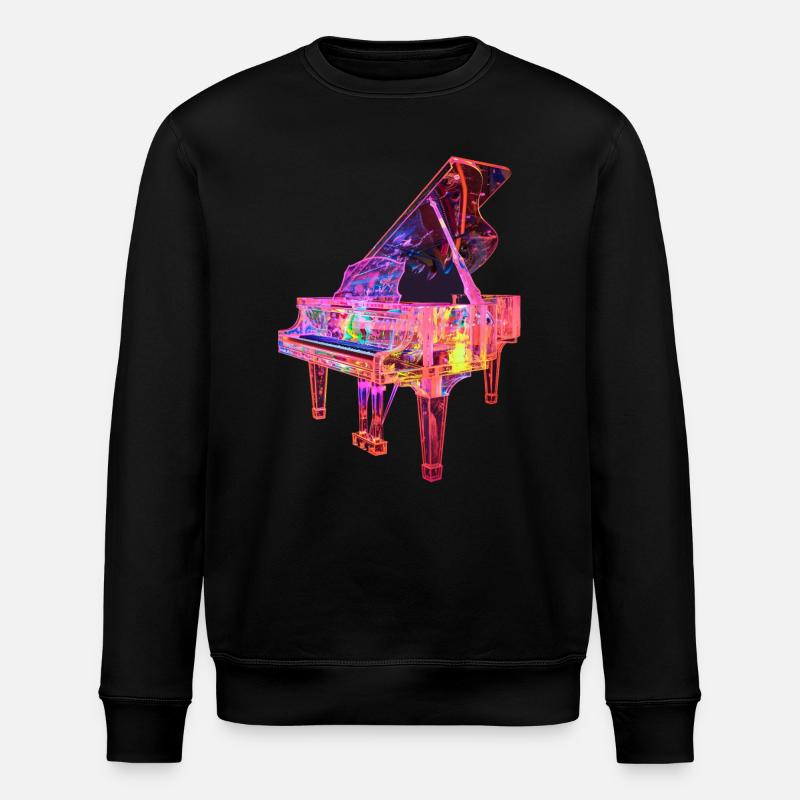 Klavier - Stanley/Stella Unisex Bio-Sweatshirt ROLLER - Schwarz