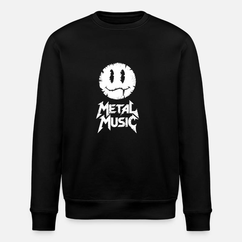 Metal music - Stanley/Stella Unisex Bio-Sweatshirt ROLLER - Schwarz