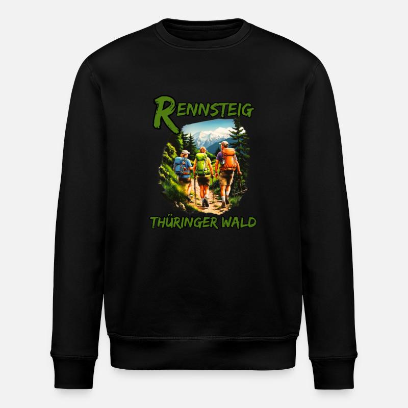 Rennsteig-Thuringian Forest-Thuringia - Stanley/Stella ROLLER Unisex Organic Sweatshirt - undefined