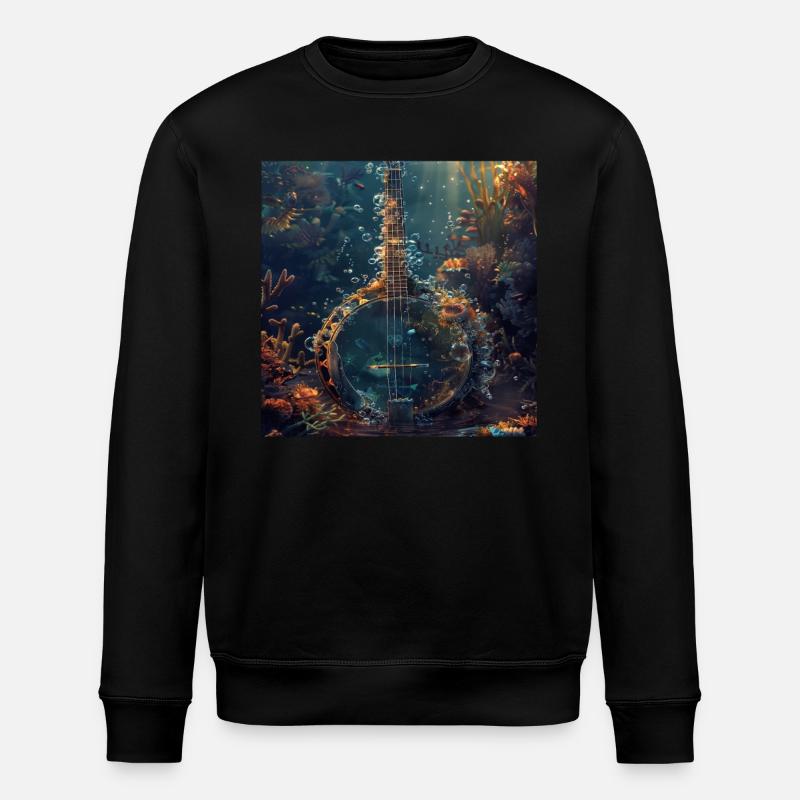 Banjo - Stanley/Stella Unisex Bio-Sweatshirt ROLLER - Schwarz